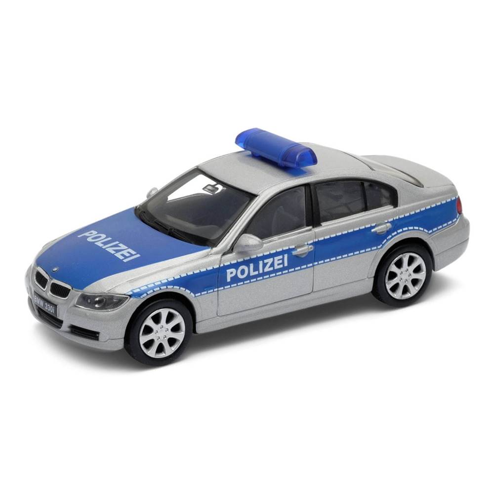 Welly  BMW 330i 1:34 policajný značky Welly