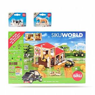 SIKU World - farma,  2 kone a 2 kravy