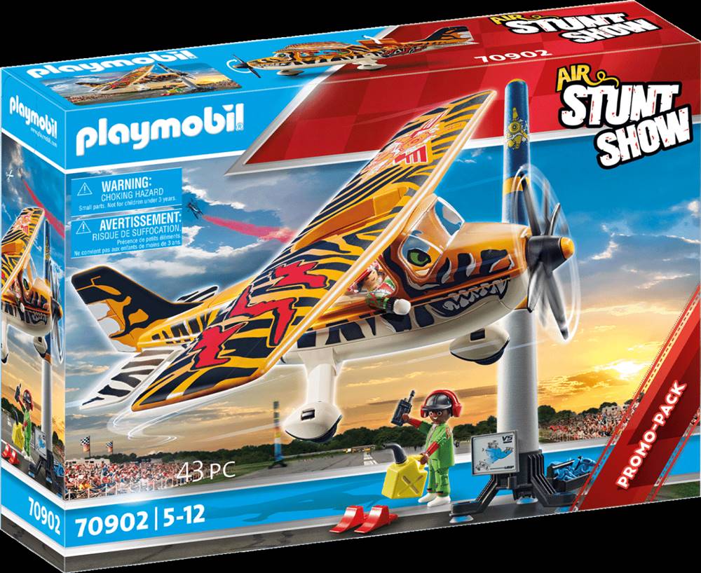Funko PLAYMOBIL Stunt Show 70902 Vrtuľové lietadlo Tiger značky Funko