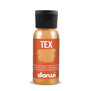 DARWI TEX farba na textil - Metalická meď 50 ml