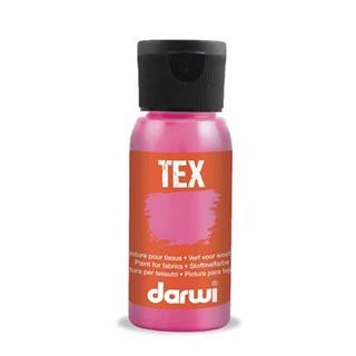 DARWI TEX farba na textil - Neónová ružová 50 ml