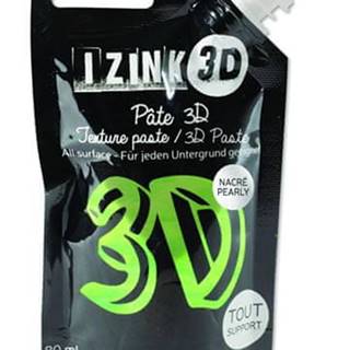IZINK 3D embosovacia pasta 80 ml/kus,  perleťová svetlozelená