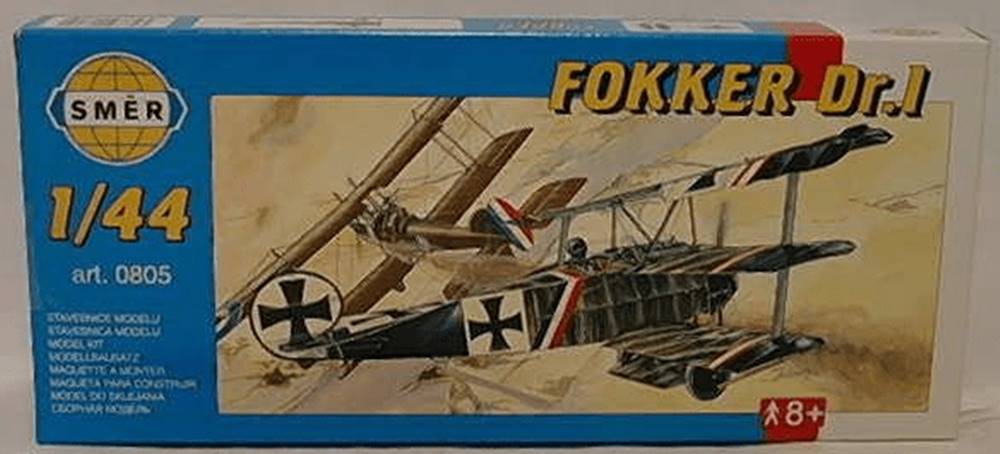 SMĚR  Fokker Dr 1 1:48 značky SMĚR