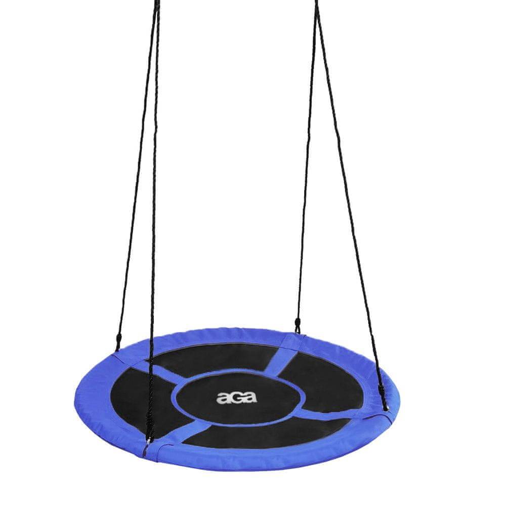 Aga  Závěsný houpací kruh 110 cm Modrý značky Aga