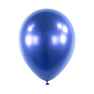 Amscan Saténové balóny modré 50ks 28cm