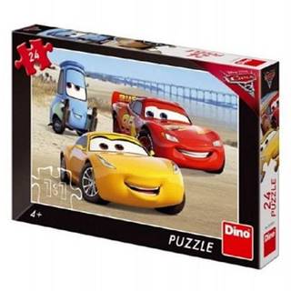DINO Puzzle Cars/Auta na pláži 24 dílků
