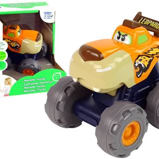 Lean-toys Monster Truck Off-road batoľa Tiger Pull Back Drive