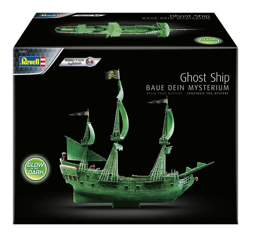REVELL  Adventný kalendár loď 01037 - EasyClick ModelSet GhostShip (1:600) značky REVELL