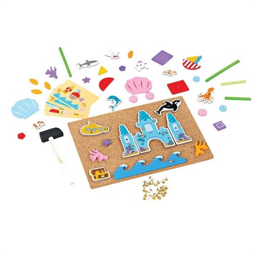 Bigjigs Toys  Kreativní zatloukací hra život v moři značky Bigjigs Toys