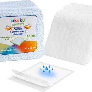 AKUKU Jednorázové hygienické podložky Akuku 40x60 - 30 ks
