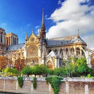 Blue Bird Puzzle Katedrála Notre-Dame v Paríži 2000 dielikov