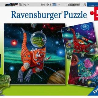 Ravensburger Puzzle - Svet dinosaurov 3 x 49 dielikov