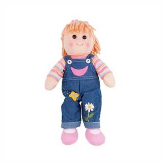 Bigjigs Toys látková bábika Penny 38 cm