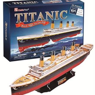 CubicFun 3D puzzle Titanic (veľký) 113 dielikov