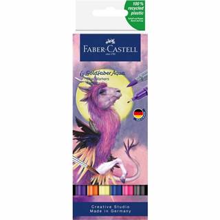 Faber-Castell Popisovače Goldfaber Aqua Dual set 6 farebné Fantasy