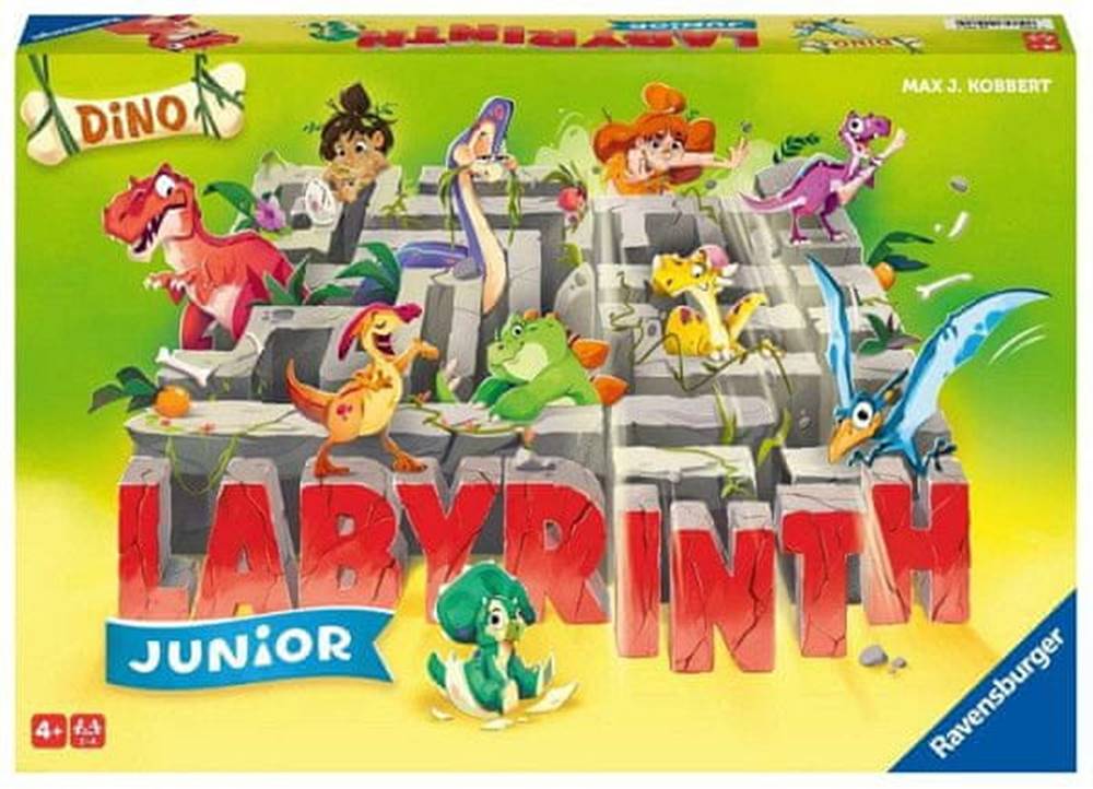 POWERY Ravensburger Labyrinth Junior Dinosauři - společenská hra značky POWERY