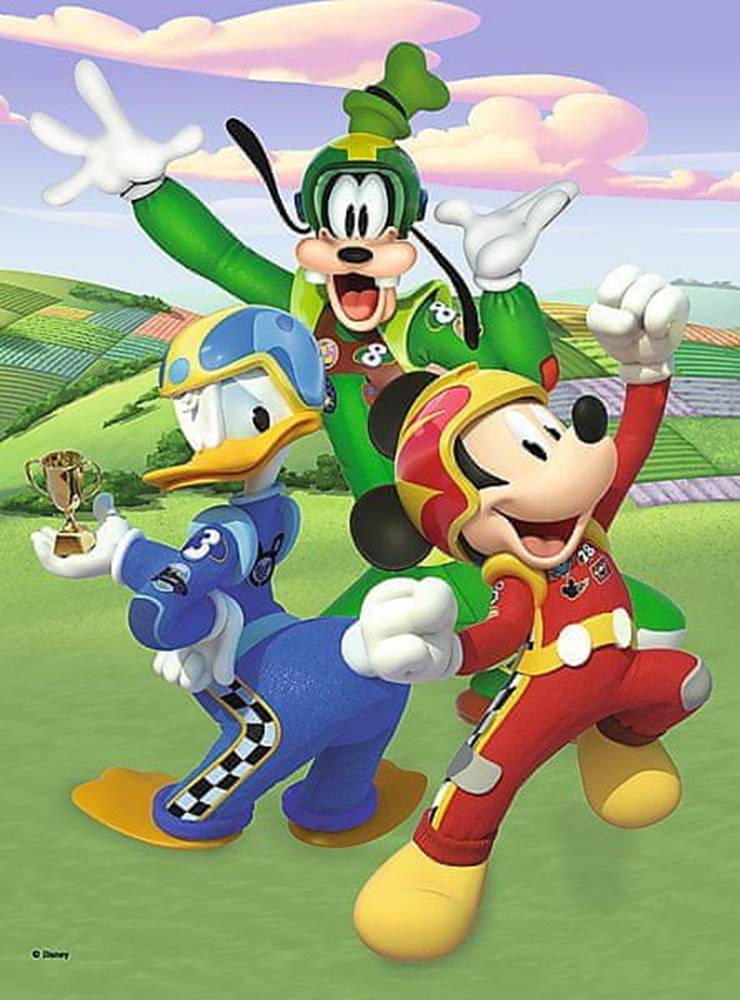 Trefl  Puzzle Mickey Mouse: Pretekári 20 dielikov značky Trefl