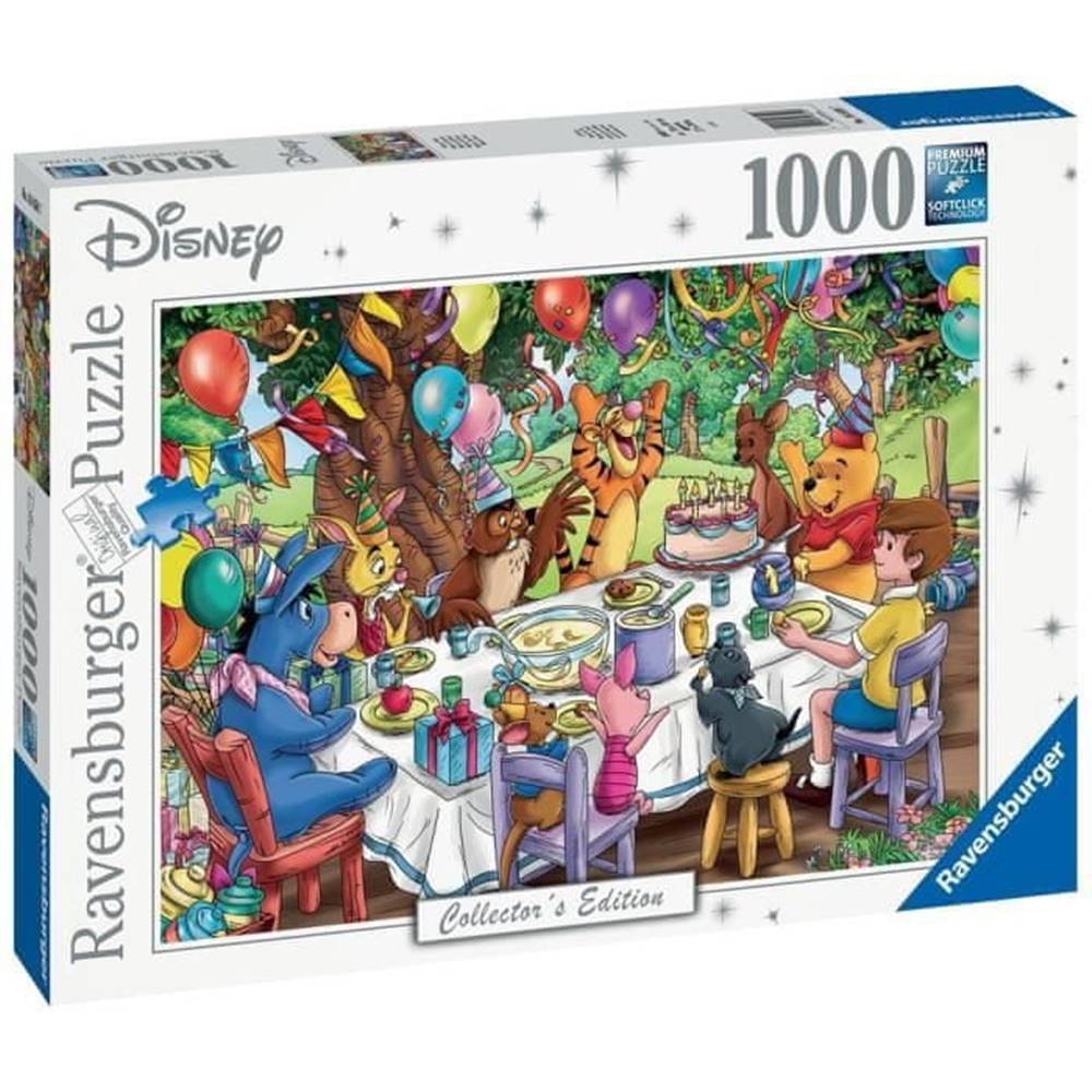 VERVELEY  DISNEY WINNIE THE POOH,  Puzzle 1000 prvkov,  Medvedík Pú (Disney kolekcia),  Ravensburger značky VERVELEY