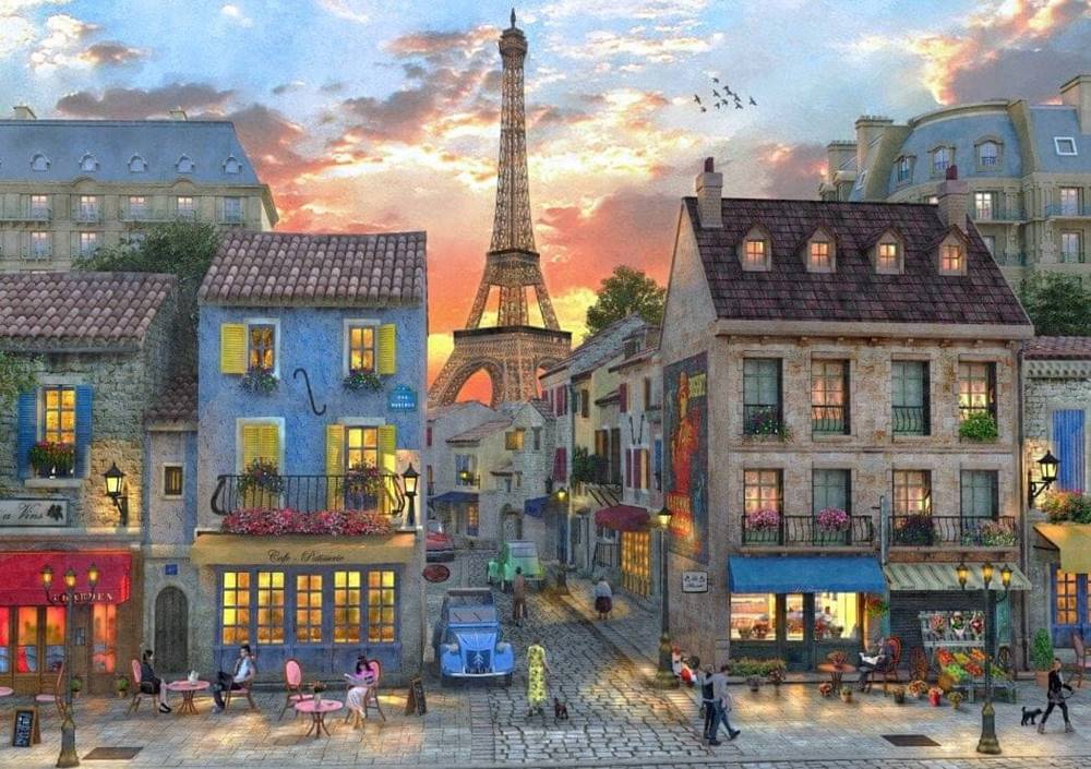 Blue Bird  Puzzle Ulica v Paríži 4000 dielikov značky Blue Bird