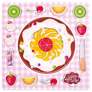 Bino  Puzzle ovocný koláč značky Bino
