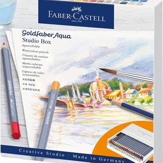 Faber-Castell  Pastelky Goldfaber Aqua-set 38 farebné-studio box značky Faber-Castell