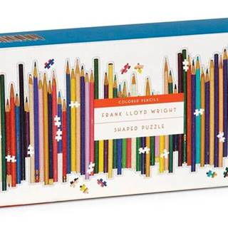 Galison Obrysové puzzle Frank Lloyd Wright: Pastelky 1000 dielikov