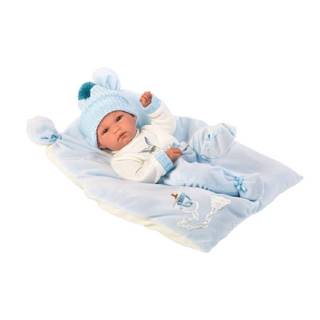 Rappa NEW BORN Chlapček - realistická bábika bábätko 35 cm