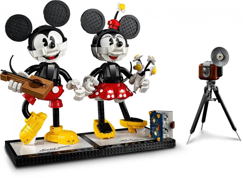 LEGO  Disney Princess 43179 Myšiak Mickey a Myška Minnie - rozbalené značky LEGO