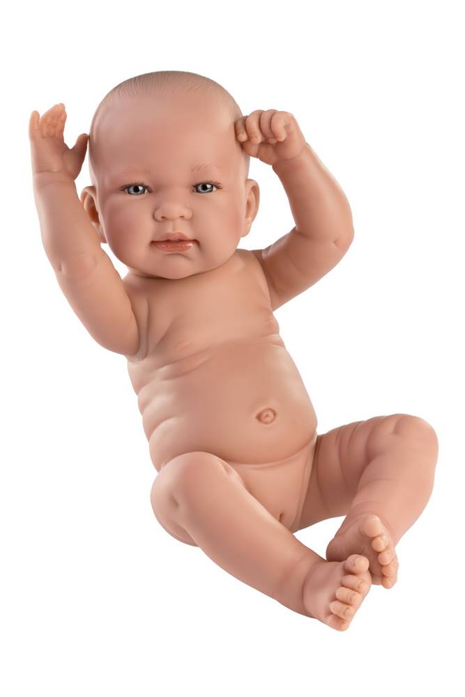 Llorens  Novorodené dievčatko - realistická bábika s celovinylovým telom - 40 cm značky Llorens