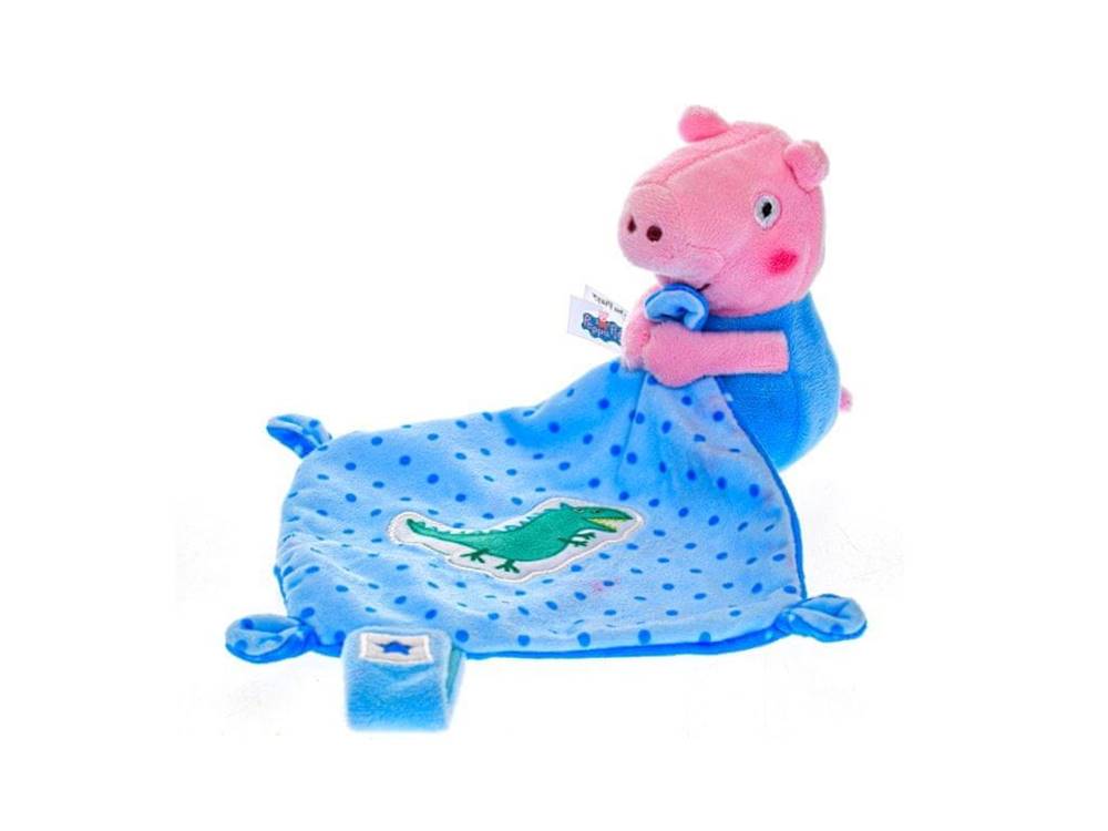 Mikro Trading  PEPPA PIG Tom plyšový 11 cm modrý značky Mikro Trading