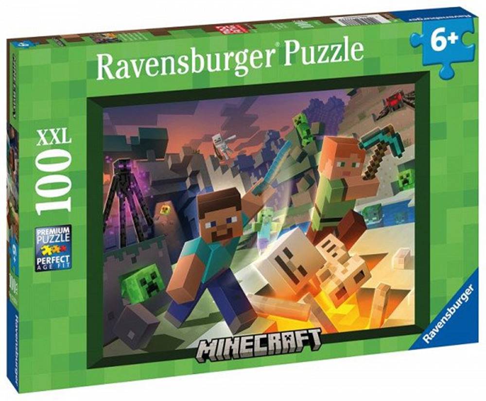 Vidaxl Ravensburger Puzzle Minecraft - Monstra z Minecraftu 100 dílků značky Vidaxl