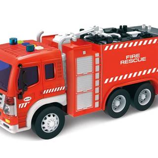 Auto hasičské so striekačkou a efektmi 28 cm - český obal
