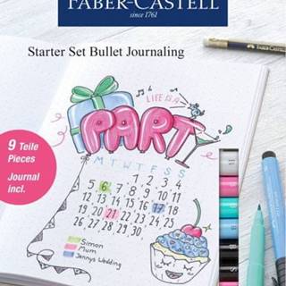 Faber-Castell PITT kaligrafické fixky-štartovací set so zápisníkom