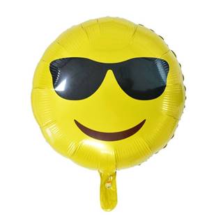 Waspper Fóliový balónik Smile - Smajlík okuliare - 45 cm značky Waspper