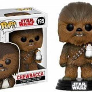 Funko Pop! Zberateľská figúrka Star Wars Chewbacca & Porg 195
