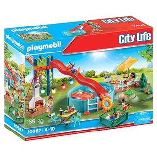Playmobil Bazénová párty ,  Život v meste,  159 dielikov | 70987