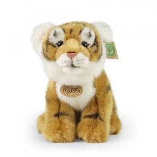Rappa Plyšový hnedý tiger sediaci 25 cm
