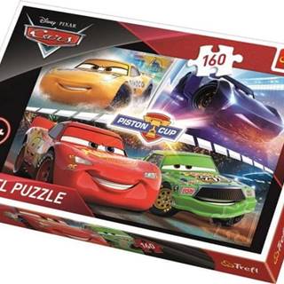 Trefl Puzzle Autá 3 - Výhra v závode / 160 dielikov