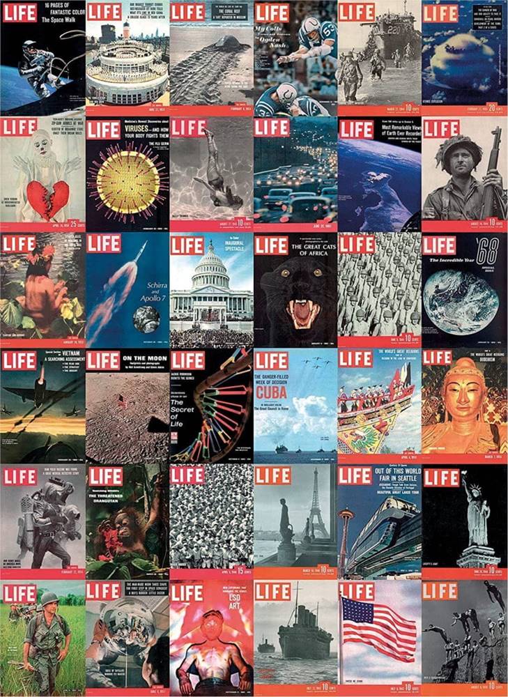 Clementoni  Puzzle LIFE: Covers 1000 dielikov značky Clementoni