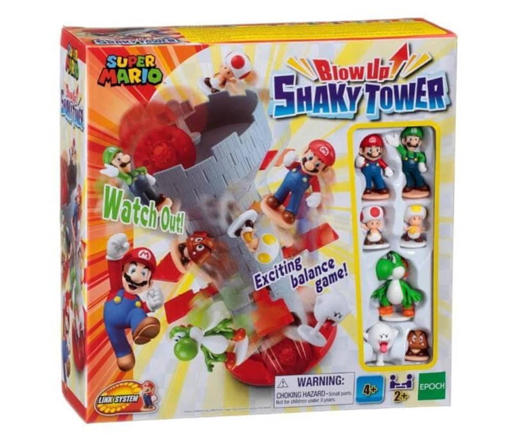 Super Mario  Blow Up/Roztrasená veža - dosková hra značky Super Mario