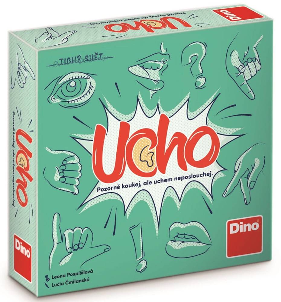 DINO  Ucho - párty hra značky DINO
