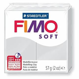 FIMO  Modelovacia hmota soft 8020 56 g sivá,  8020-80 značky FIMO