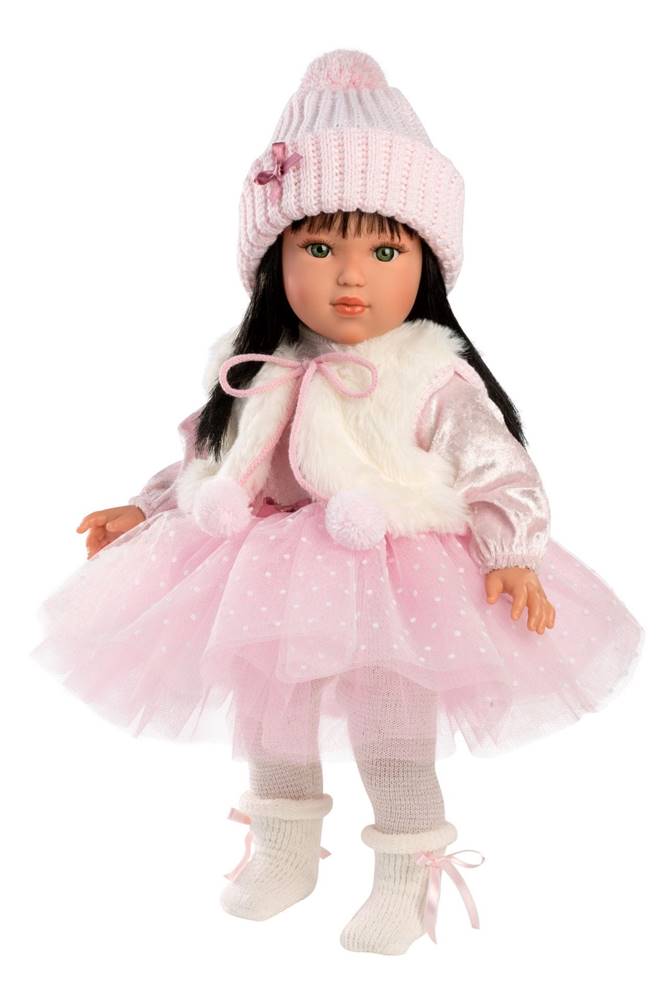 Llorens  Greta - realistická bábika s mäkkým látkovým telom - 40 cm značky Llorens