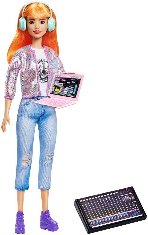 Mattel  Barbie Hudobná producentka asiatka značky Mattel