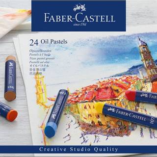 Faber-Castell  Olejový pastel Creative Studio set 24 farebný značky Faber-Castell