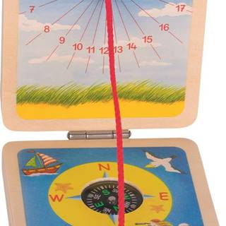 Goki Kapesné slnečné hodiny s kompasom