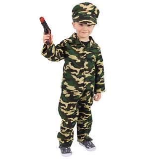 Rappa Dětský kostým voják (S)