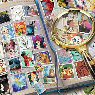 Ravensburger  Puzzle Disney: Moje obľúbené známky 2000 dielikov značky Ravensburger