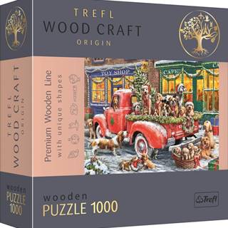 Trefl  Wood Craft Origin puzzle Santovi malí pomocníci 1000 dielikov značky Trefl