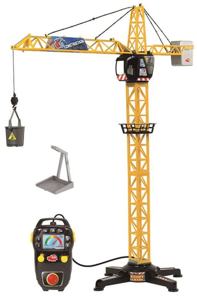 DICKIE  Žeriav Giant Crane 100cm,  kábel - zánovné značky DICKIE